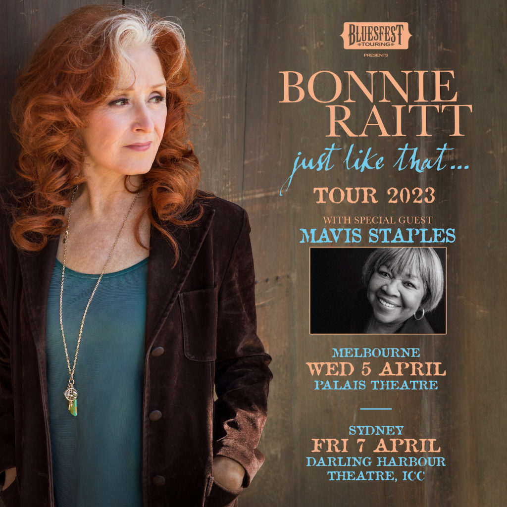 Bonnie Raitt Socials Onsalenow