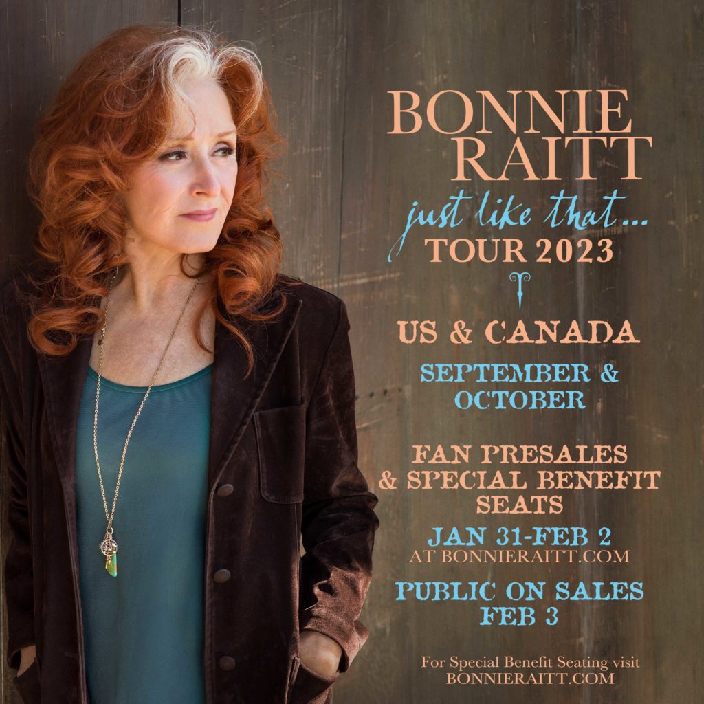 Bonnieraitt 2023 Col (sept Square For Socials No Mini)