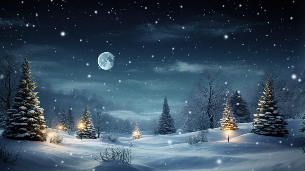 —pngtree—night Time Scenery Images Winter 2637759